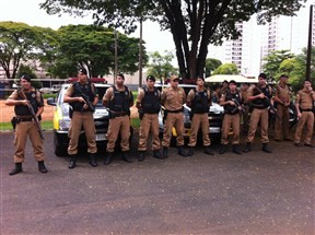 Polícia Militar de Maringá realiza operação para combater roubos, tráfico de drogas e homicídios